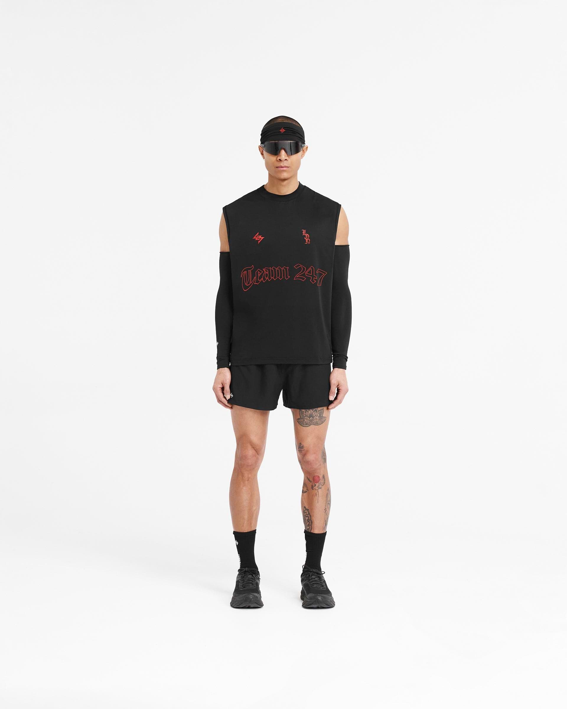 247 London Oversized Tank - Black