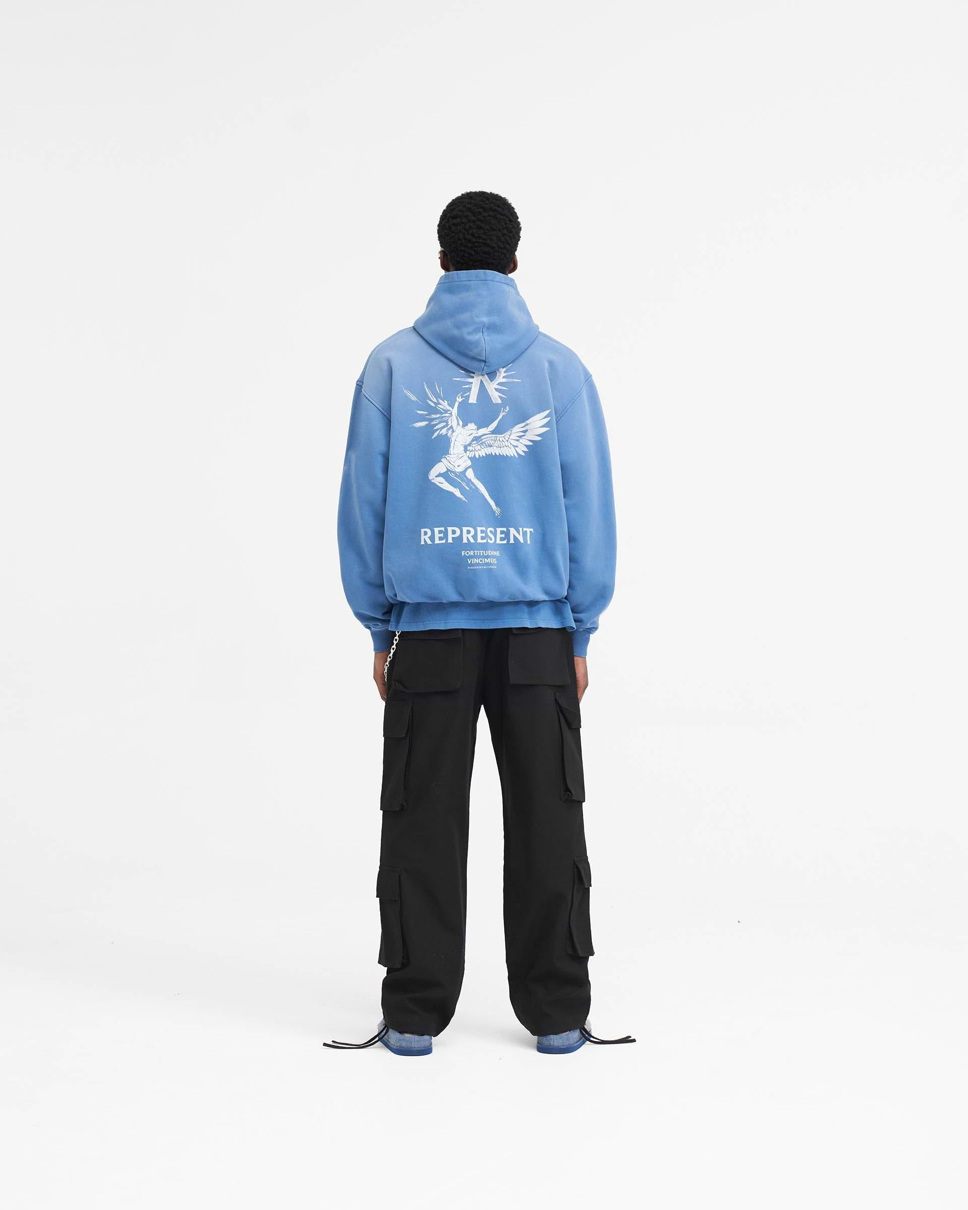 Icarus Hoodie Sky Blue REPRESENT - Main Image