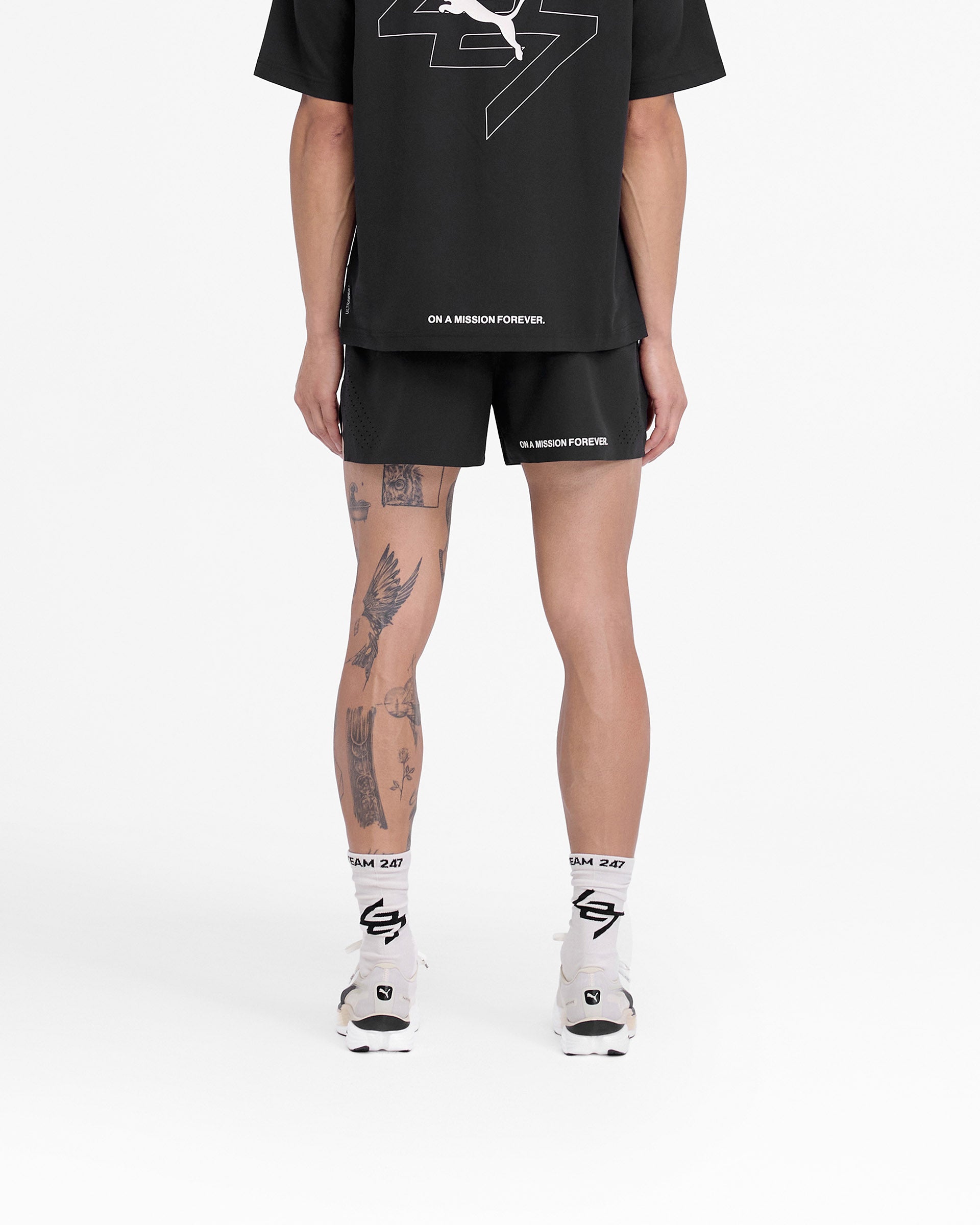 247 X Puma Shorts - Black