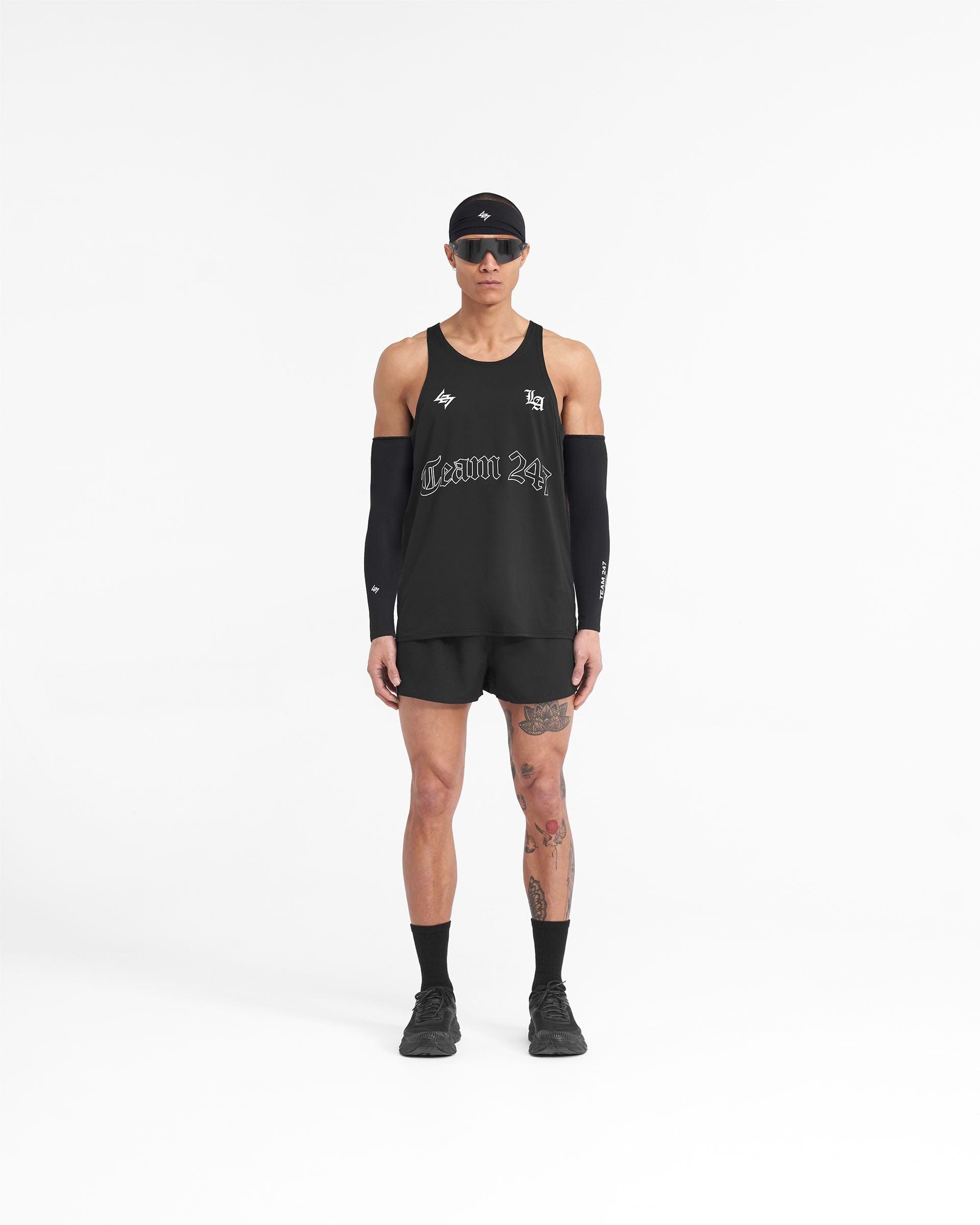 247 LA Marathon Singlet - Black