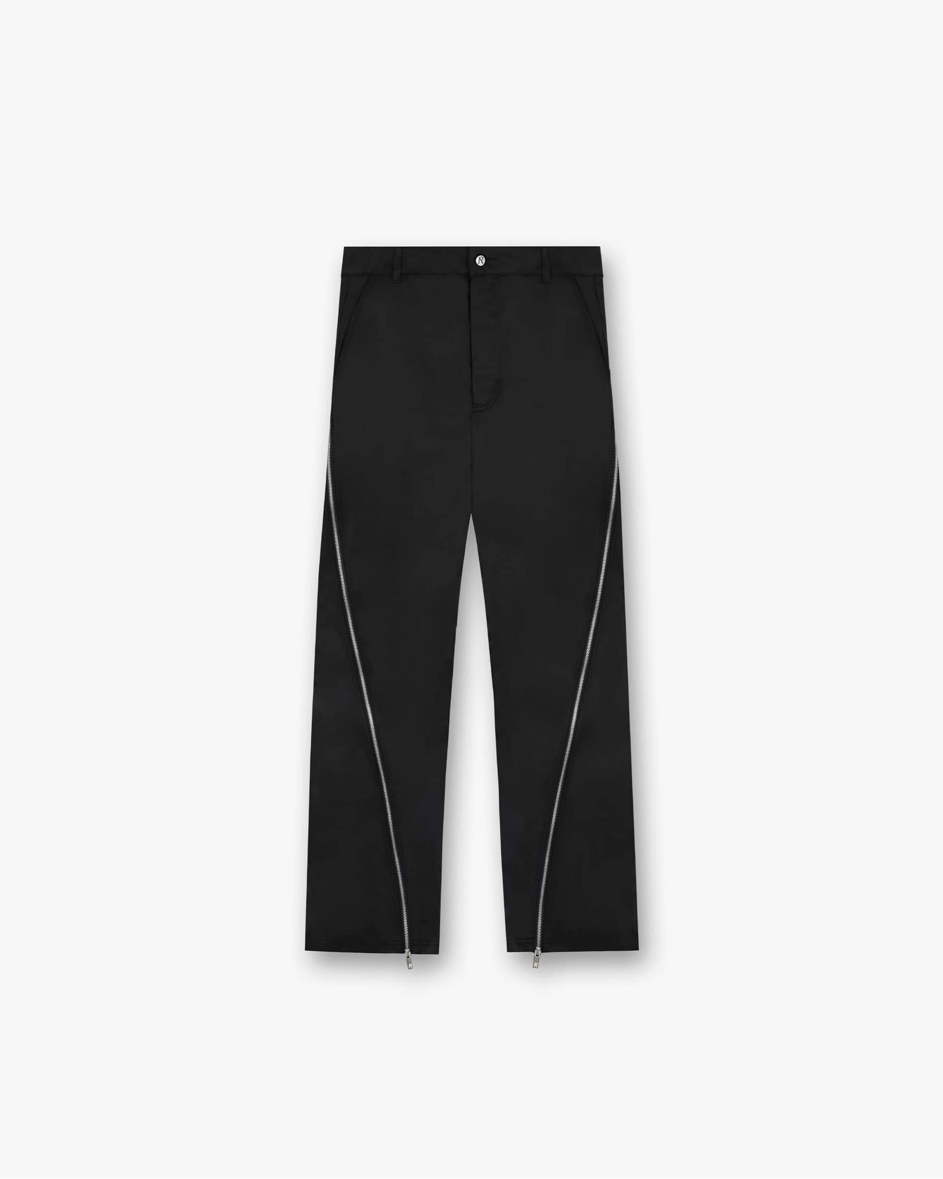 Zip Panel Pant - Jet Black