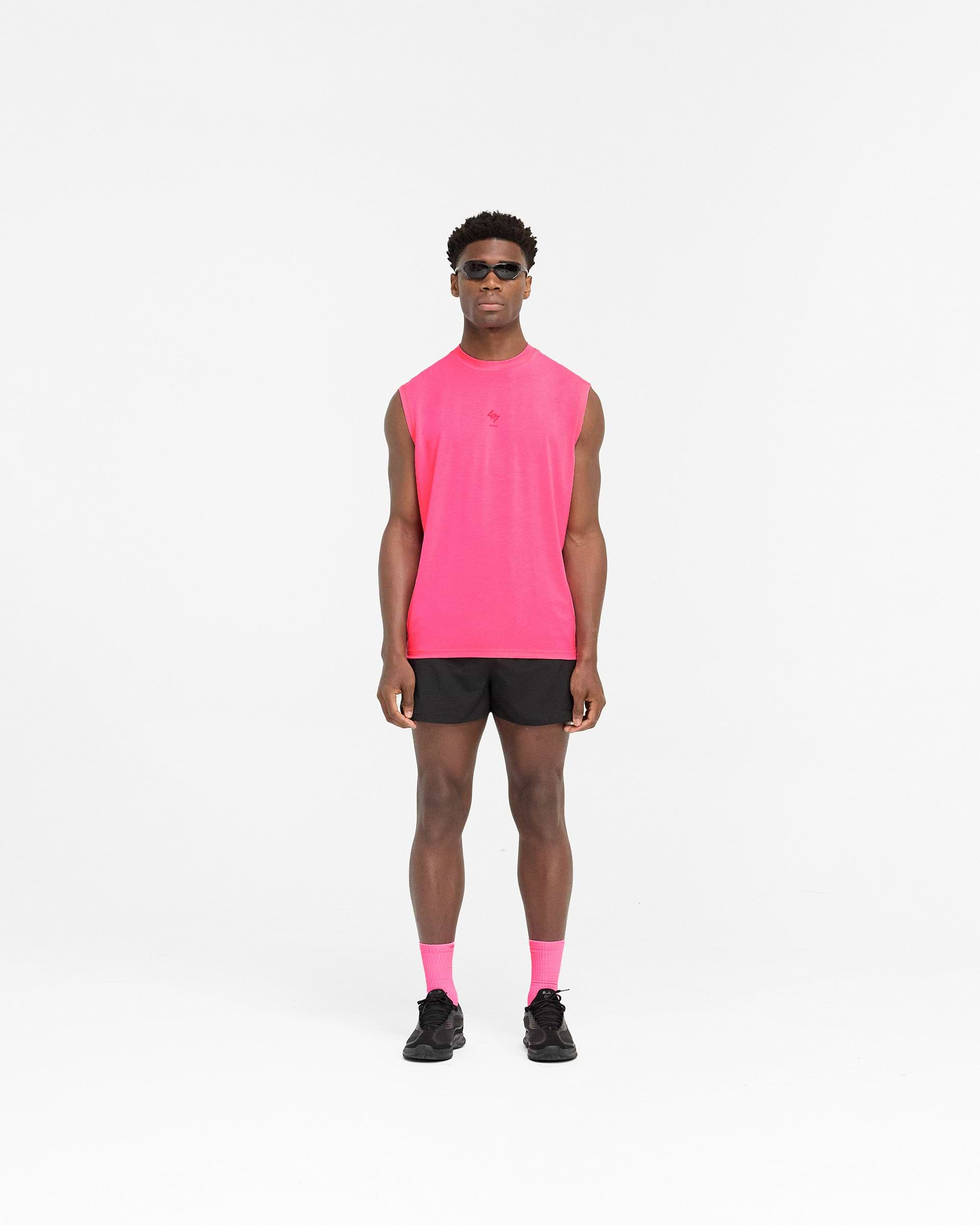 247 Oversized Tank - Ultra Pink