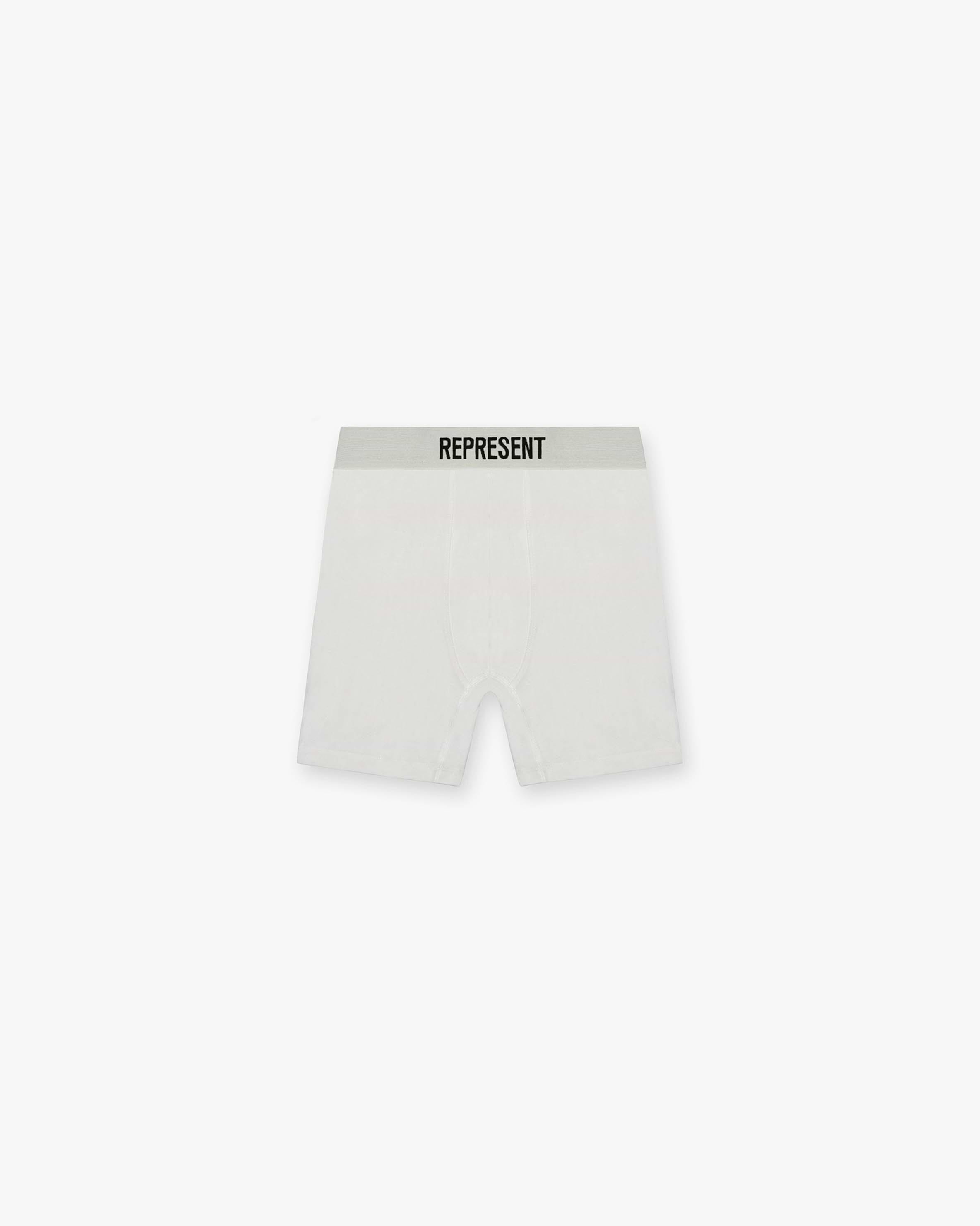 Represent Boxers 2 Pack | Flat White Accessories FW22 | Represent Clo