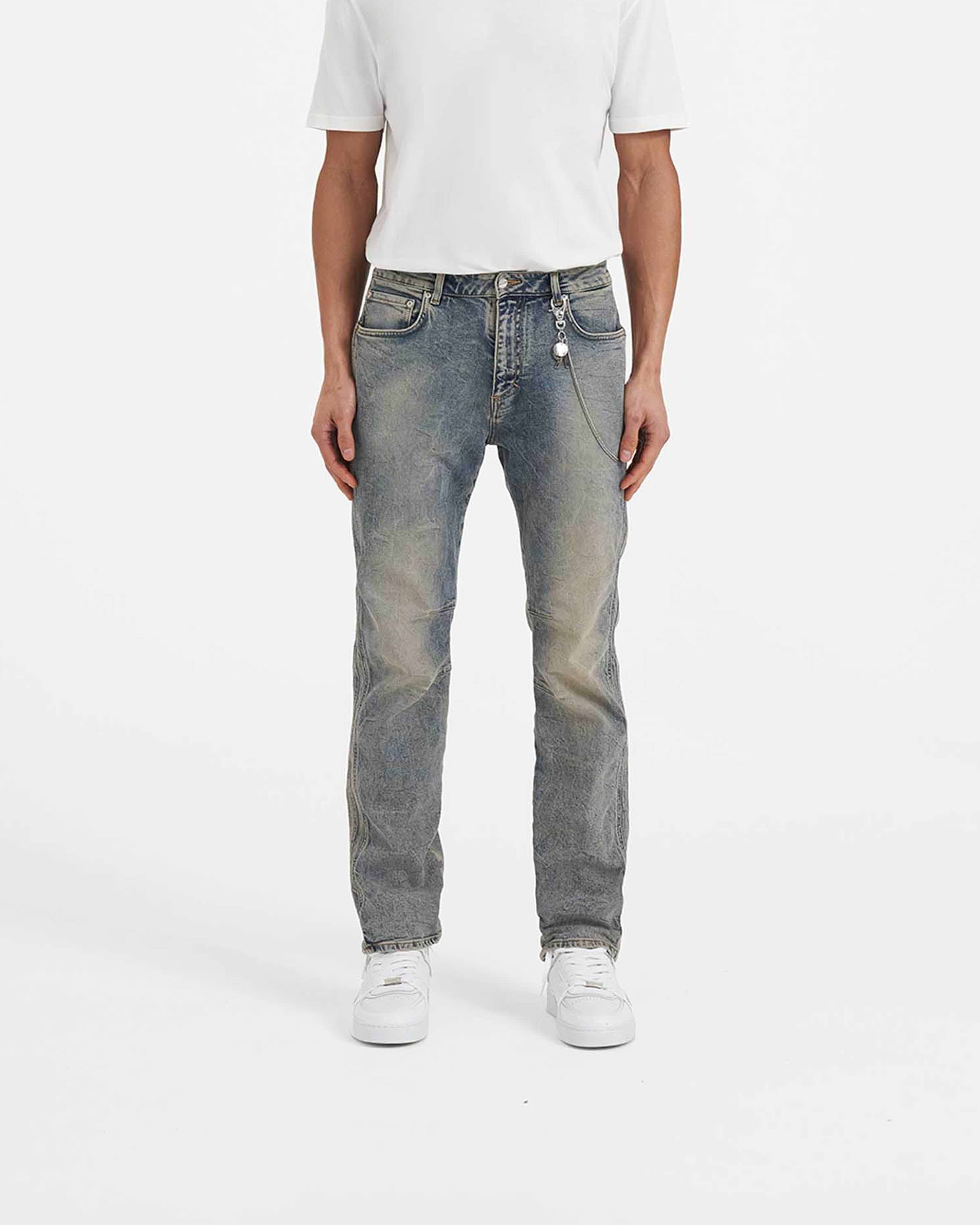 Straight Leg Jeans | Blue Cream | Represent Clo