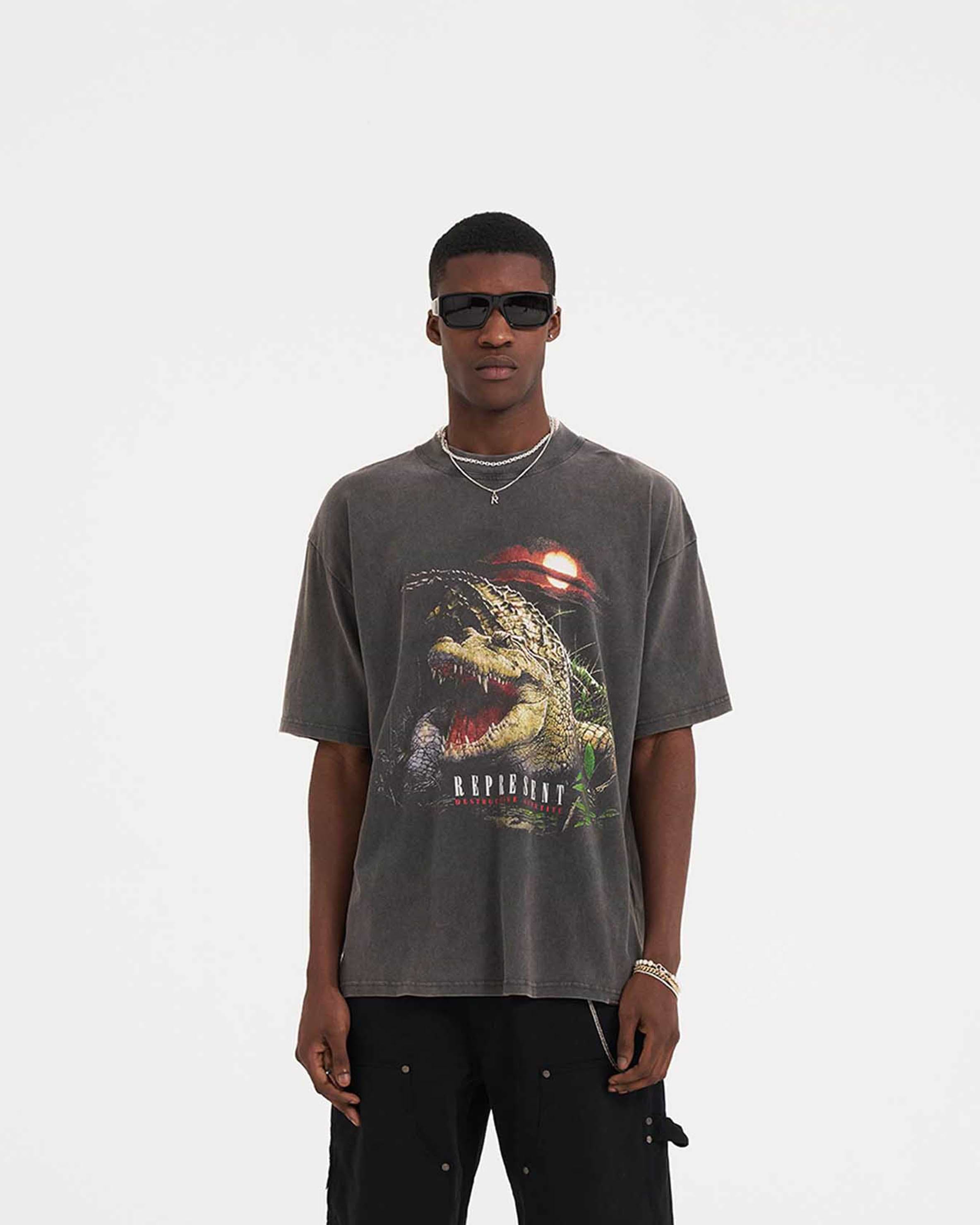 Grey Graphic Tees | REPRESENT