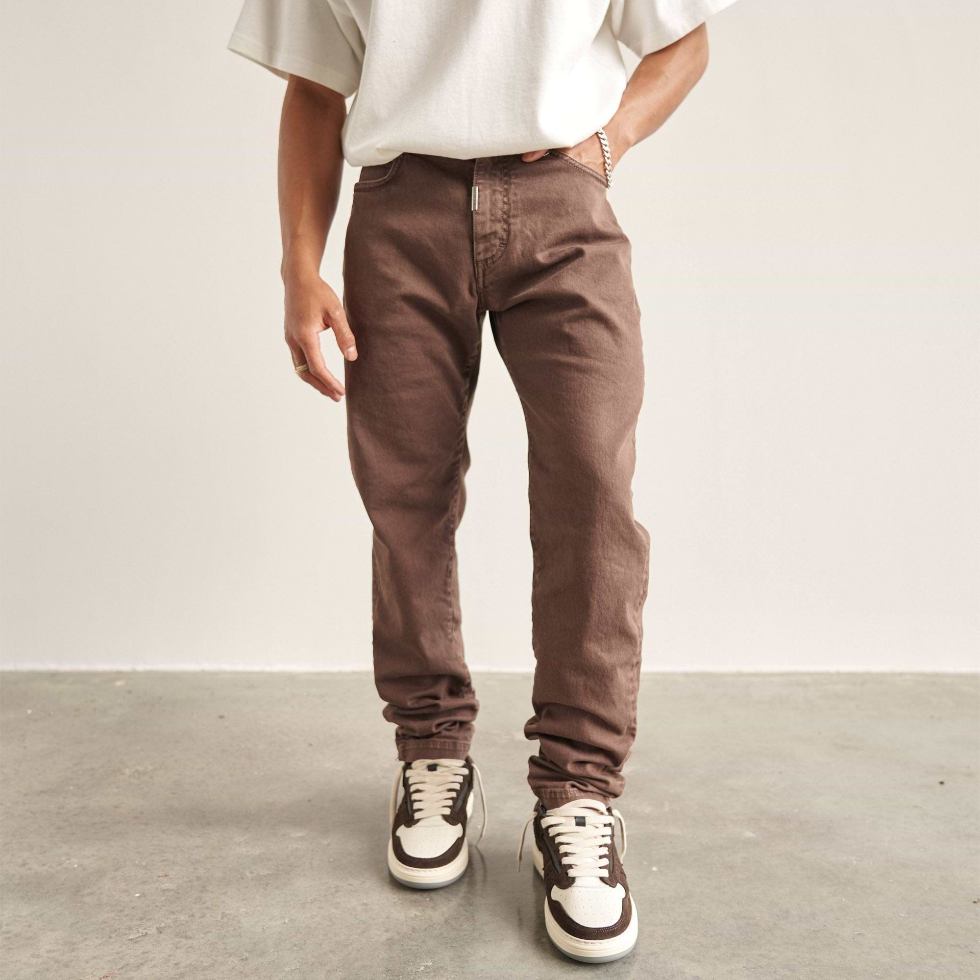 Baggy Denim - Brown