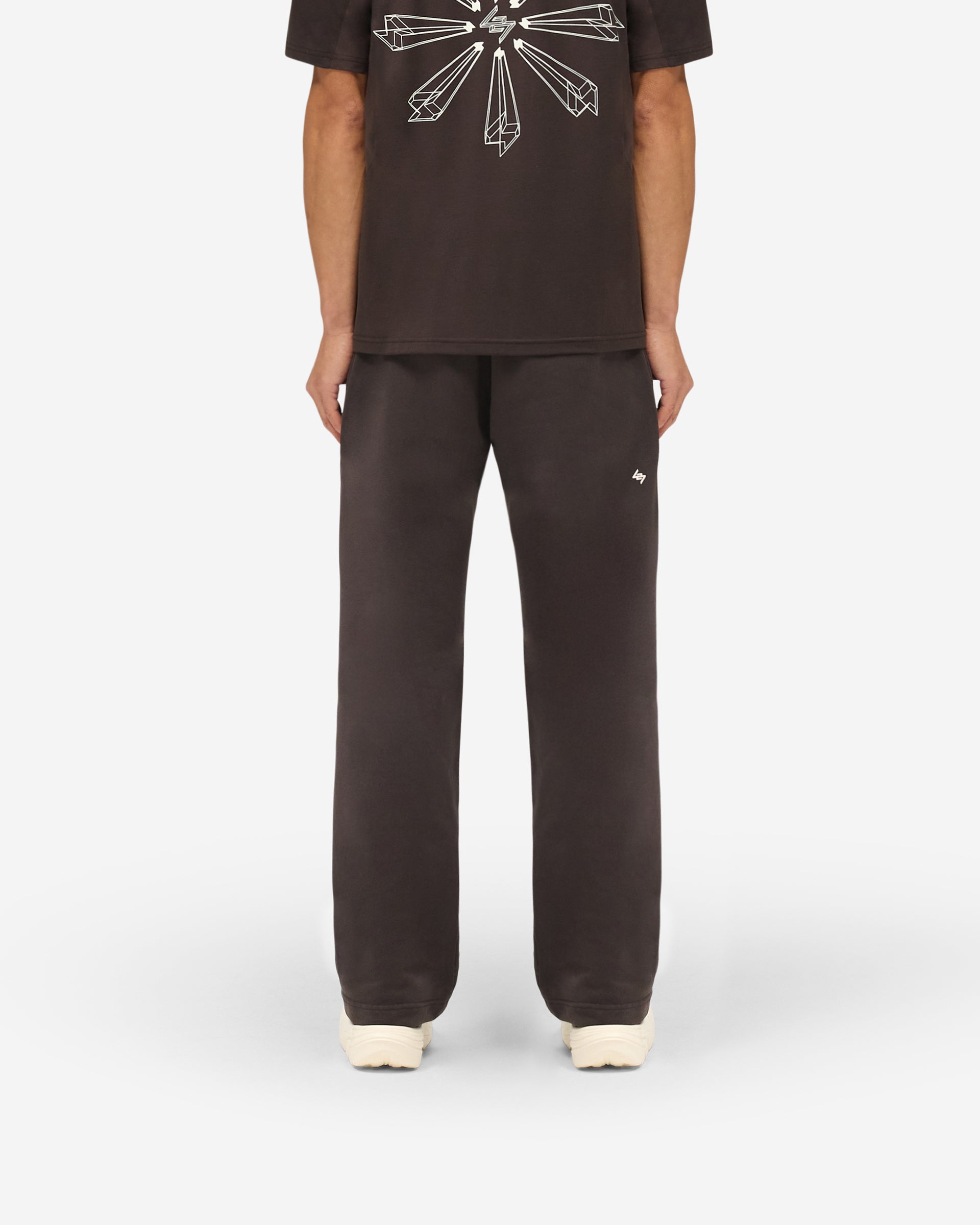 247 Straight Leg Jogger - Chocolate
