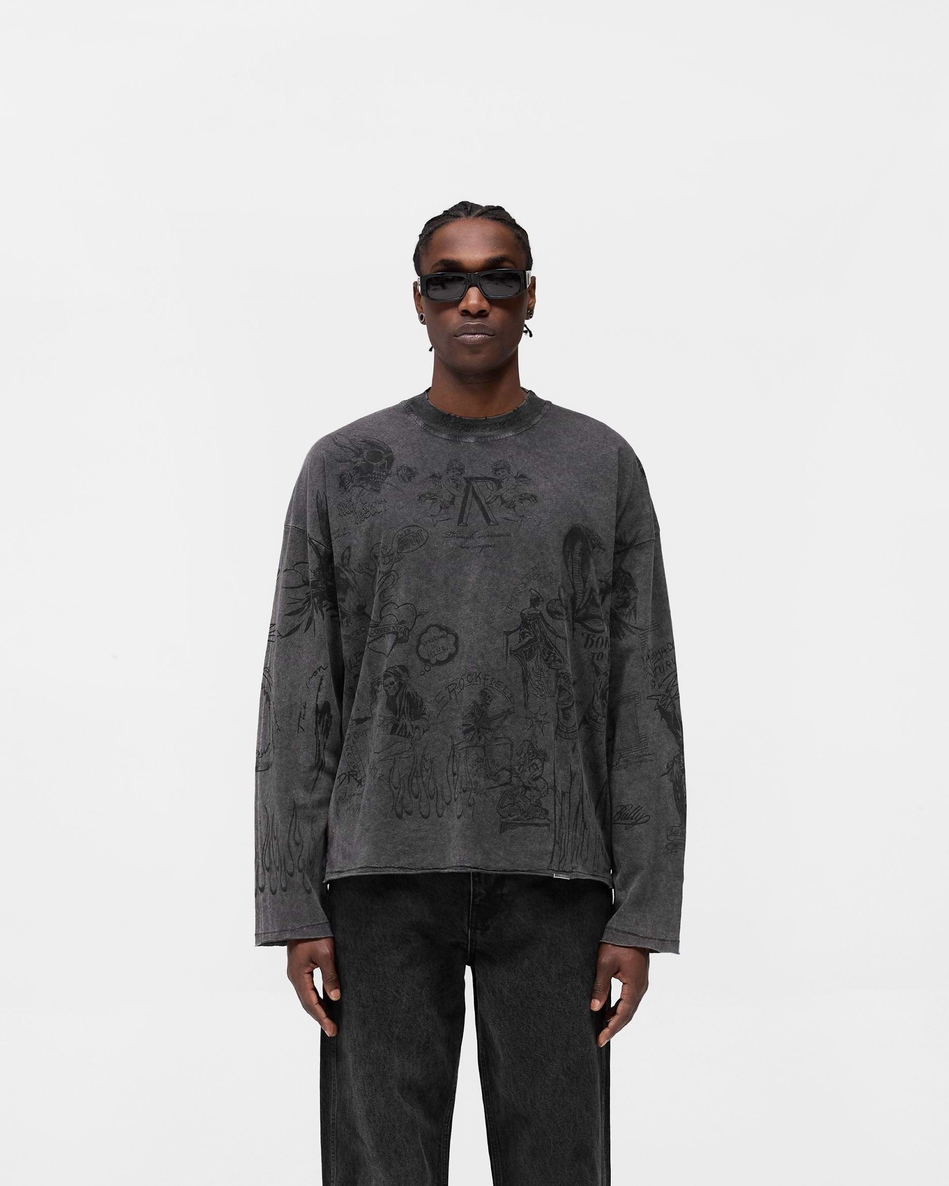 Legacy Long Sleeve T-Shirt - Vintage Grey