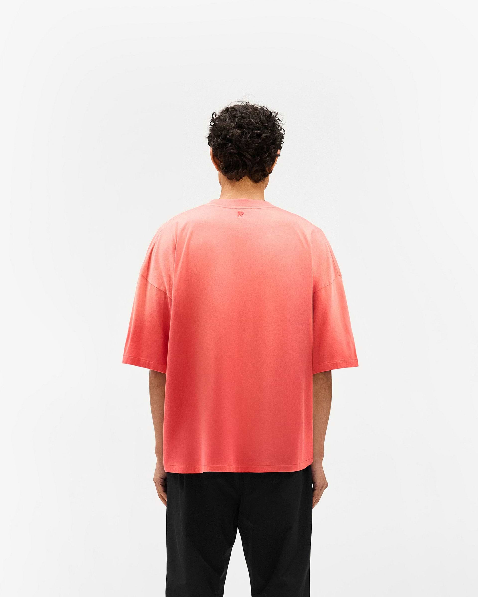 Initial Boxy T-Shirt - Vintage Red