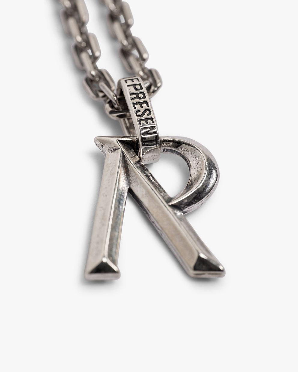 Silver R Pendant Necklace | Accessories | REPRESENT