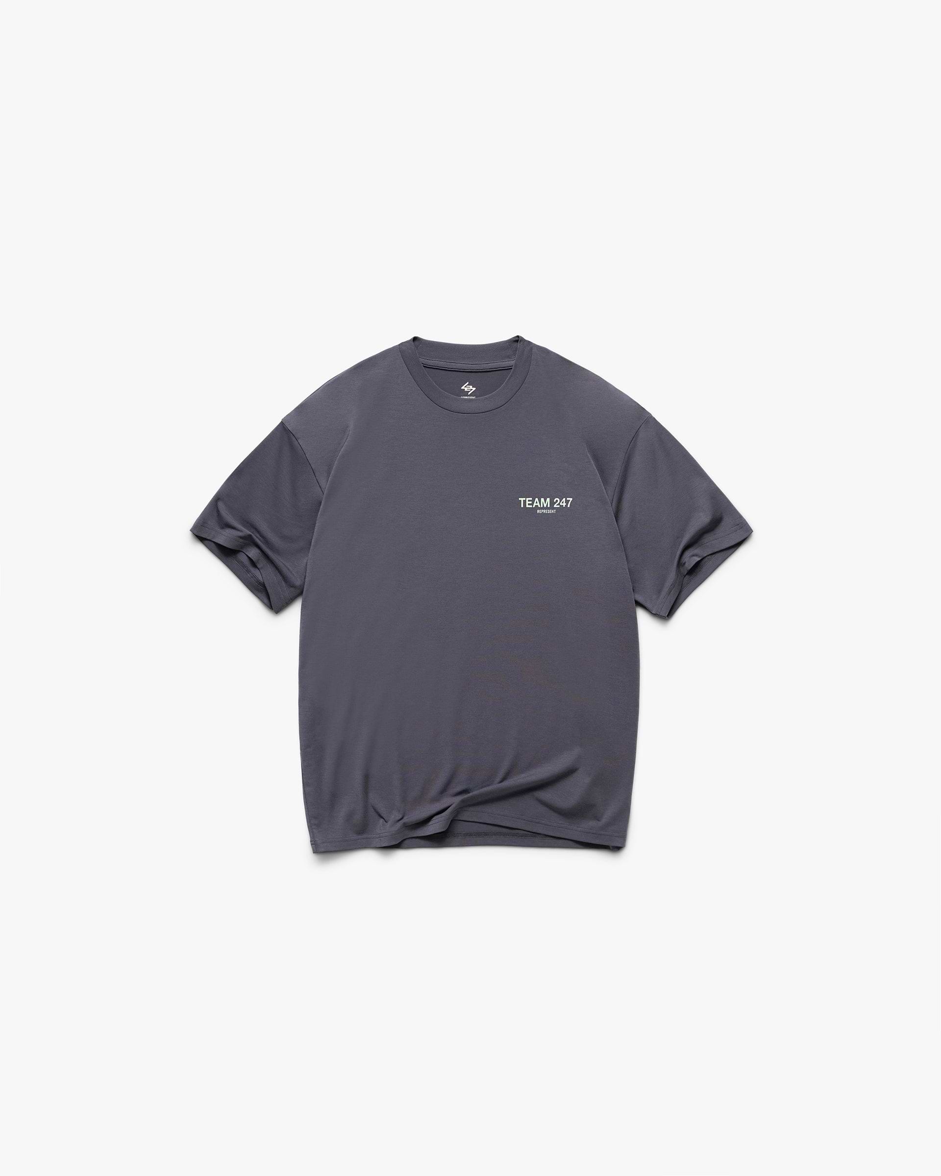 247 Team Oversized T-Shirt - Graphene