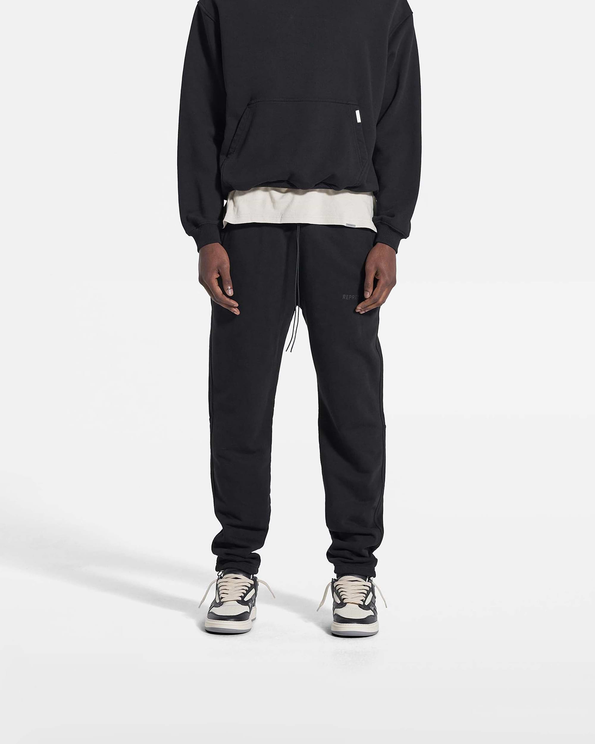 Blank Sweatpant | All Black Pants BLANKS | Represent Clo