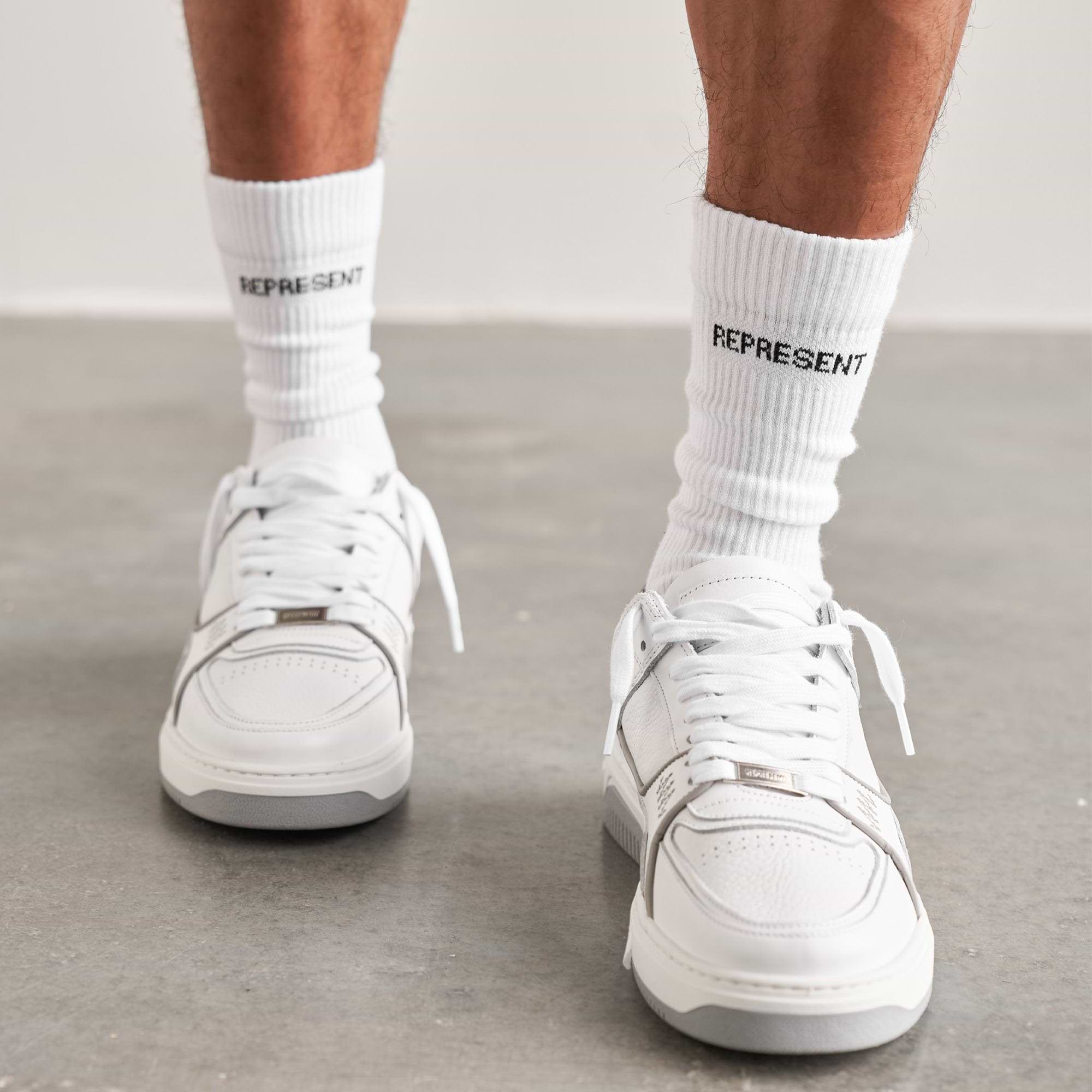 Logo Socks - White