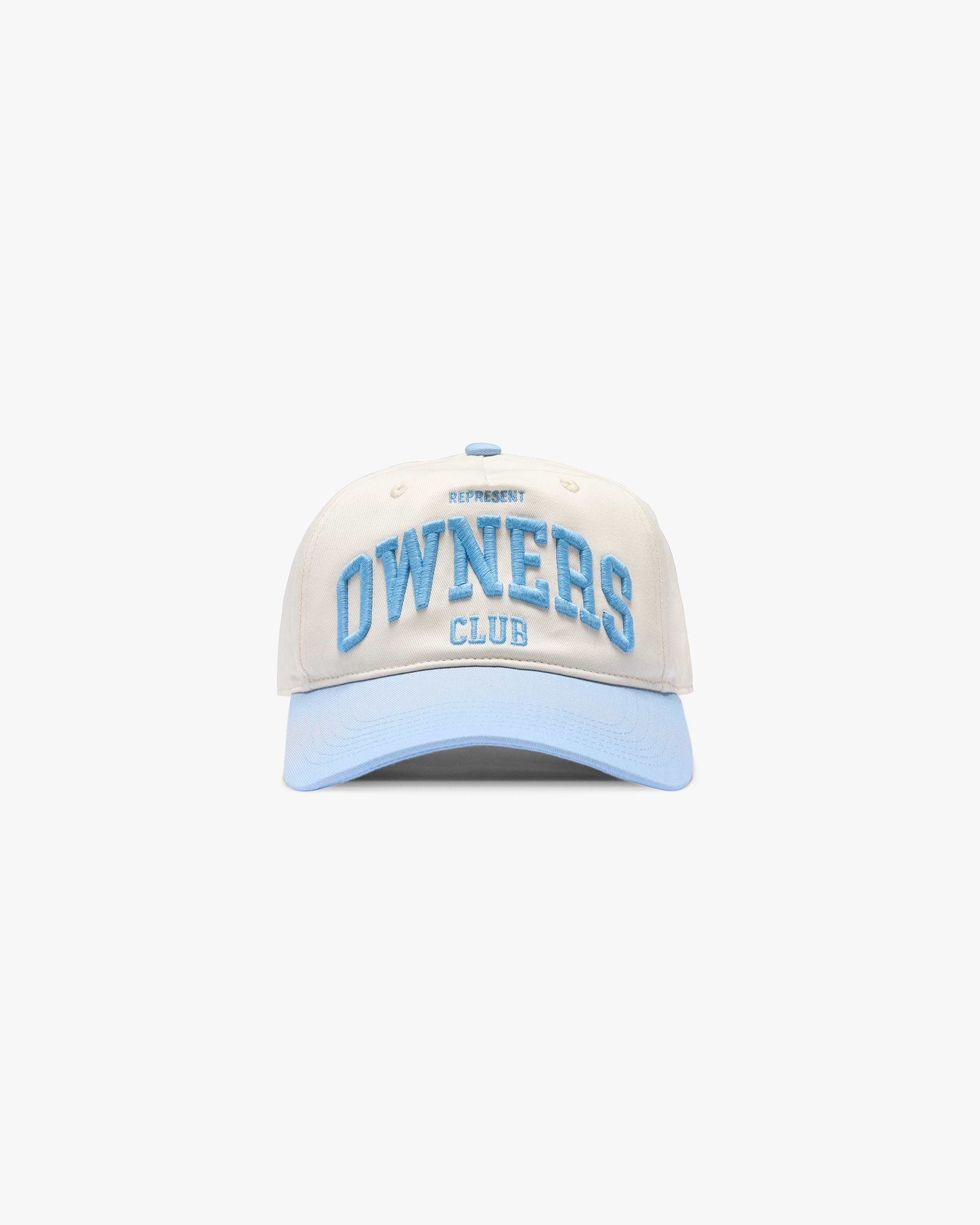 Represent Owners Club Washed Cap - Sky Blue