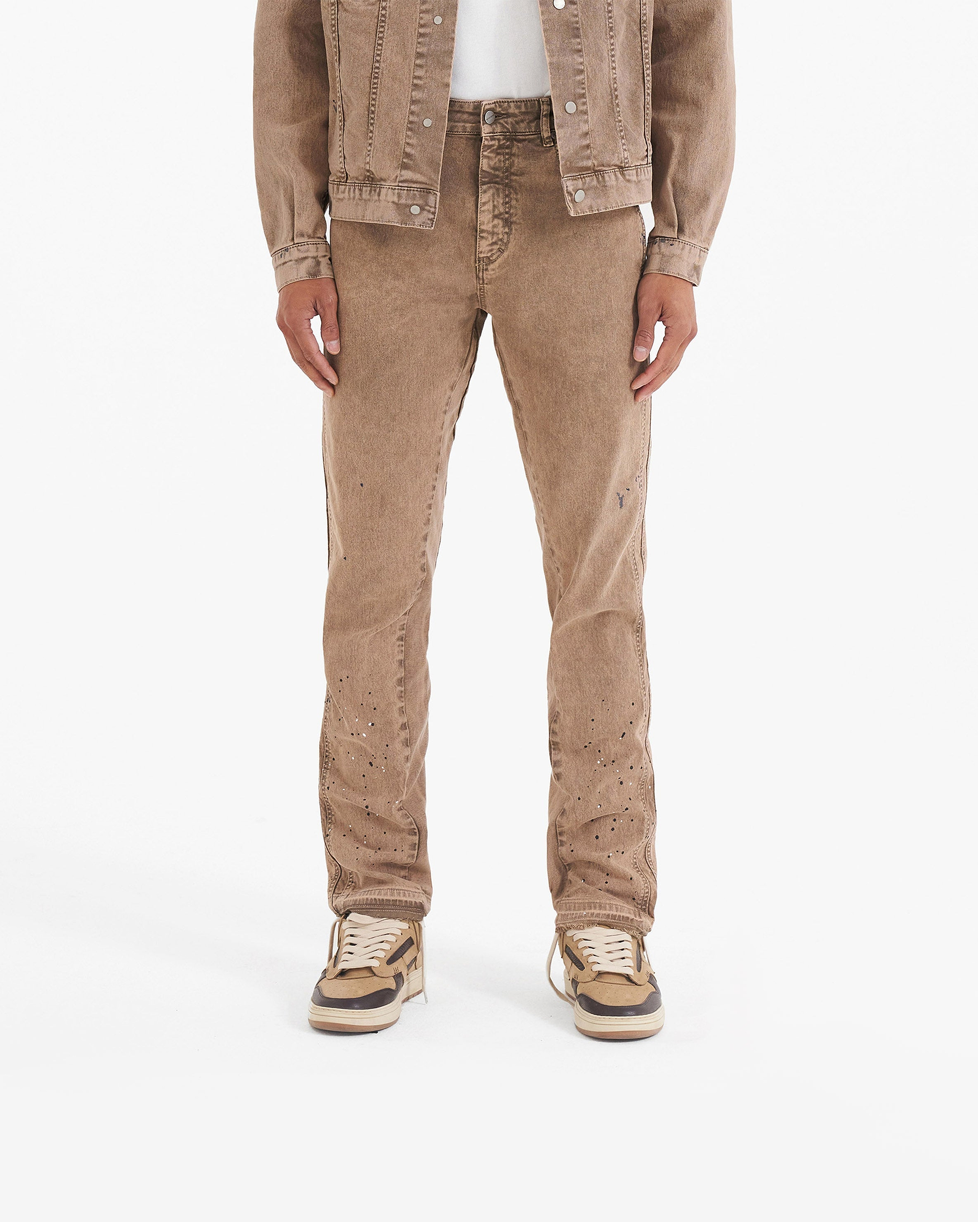 Straight Leg Raw Hem - Dust