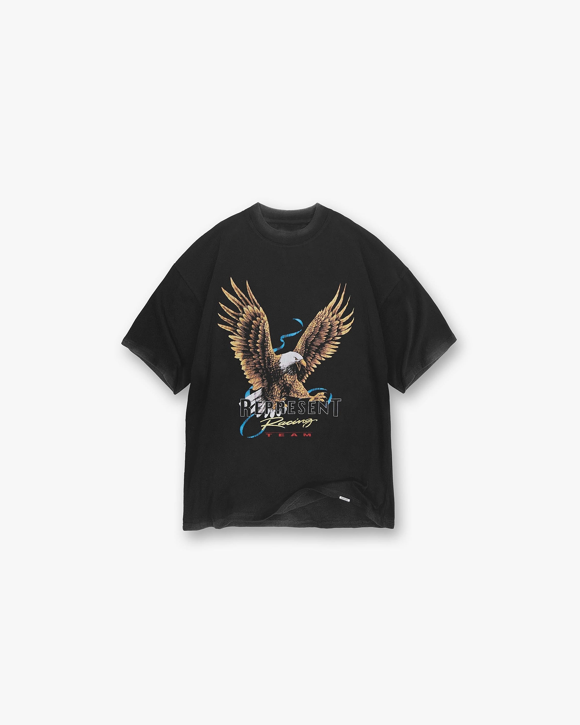 Racing Team Eagle T-Shirt - Vintage Black