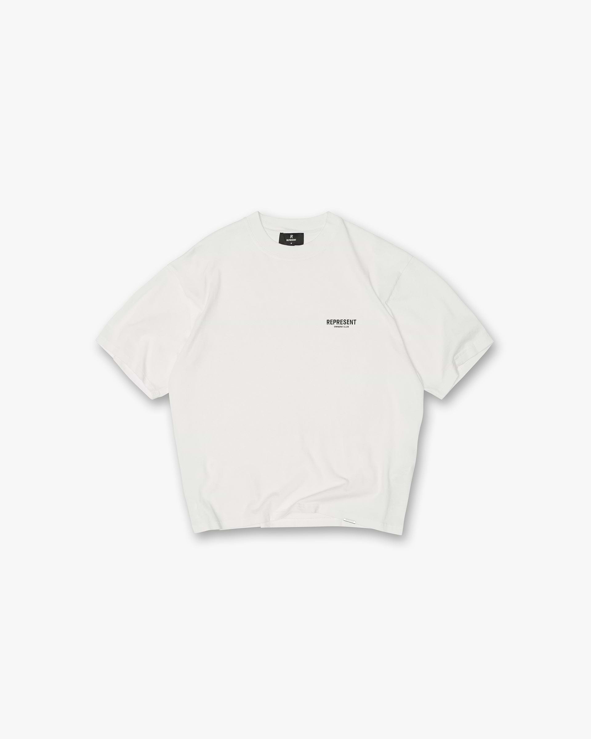 Represent Owners Club T-Shirt - Flat White
