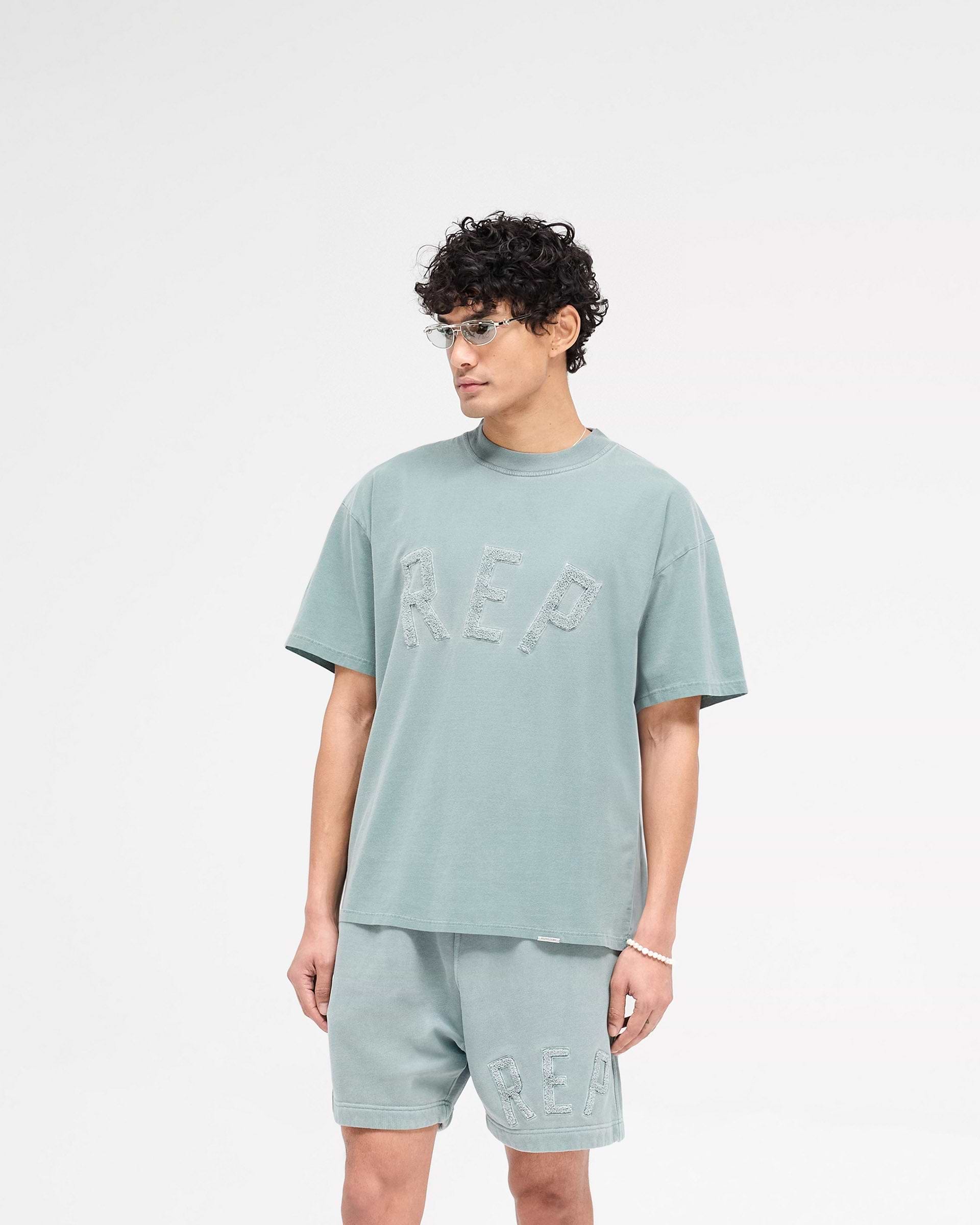 Rep Applique T-Shirt - Forest Green