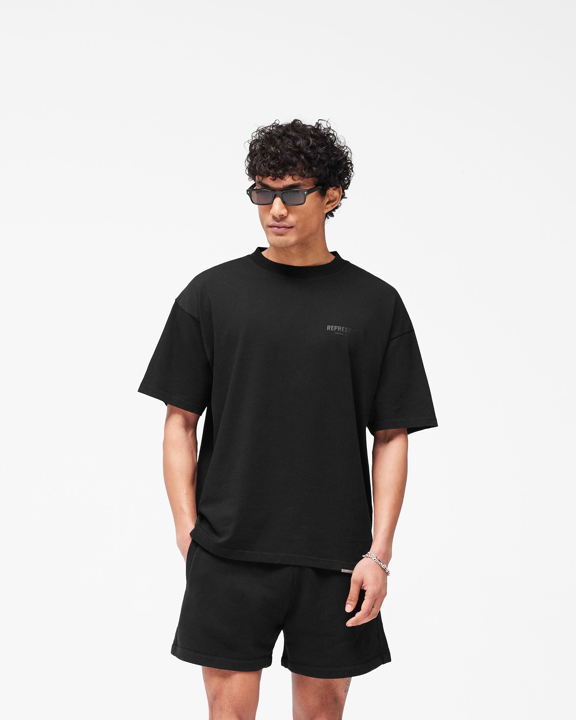 Represent Owners Club T-Shirt - Black Matte