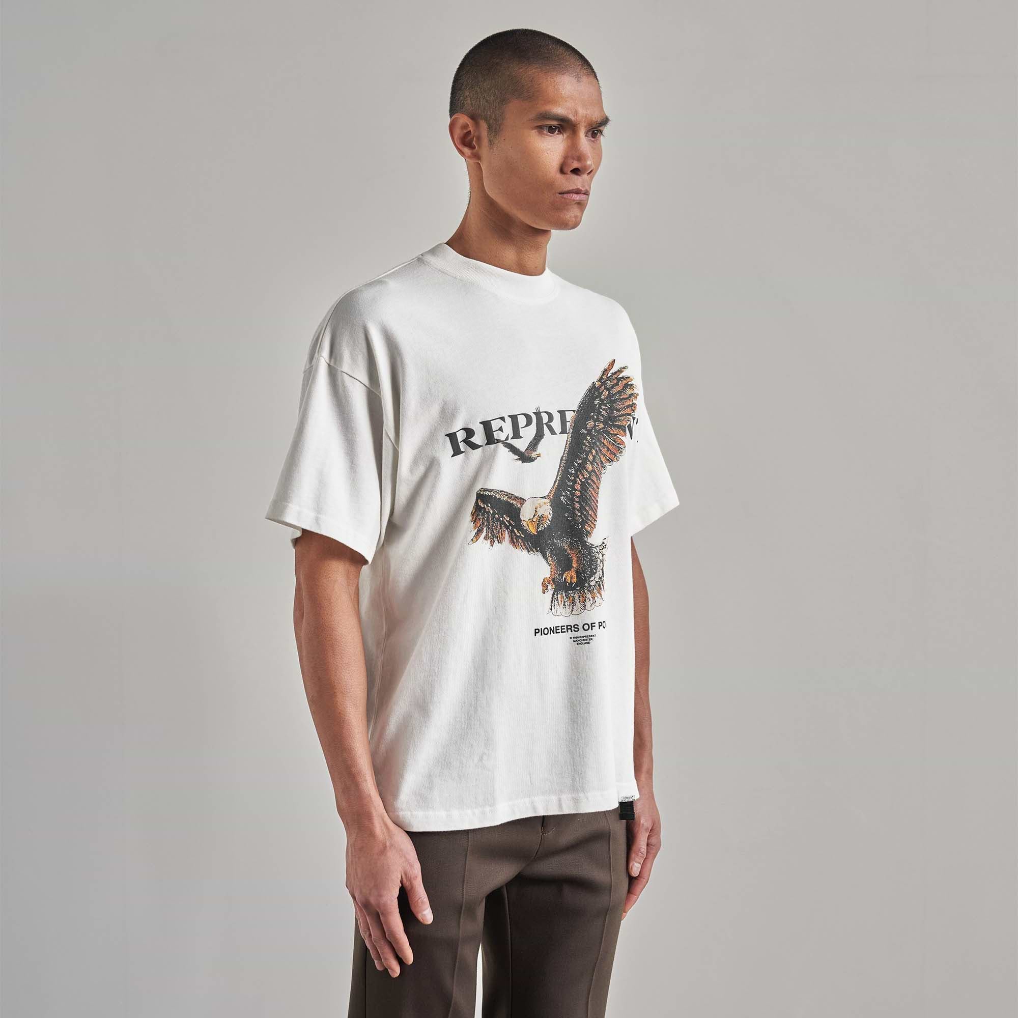 Pioneers Of Power T-Shirt - Flat White