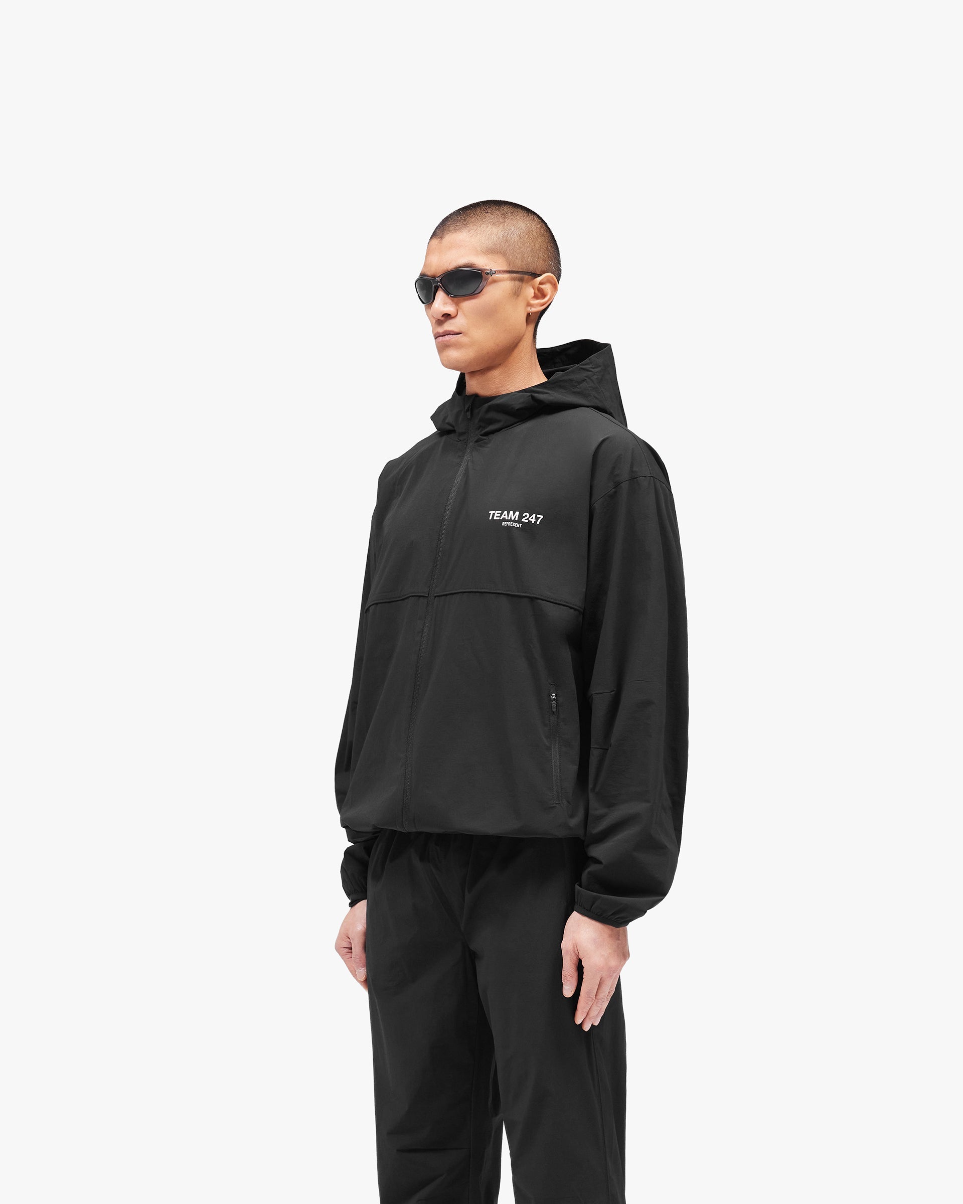 Team 247 Track Jacket - Jet Black