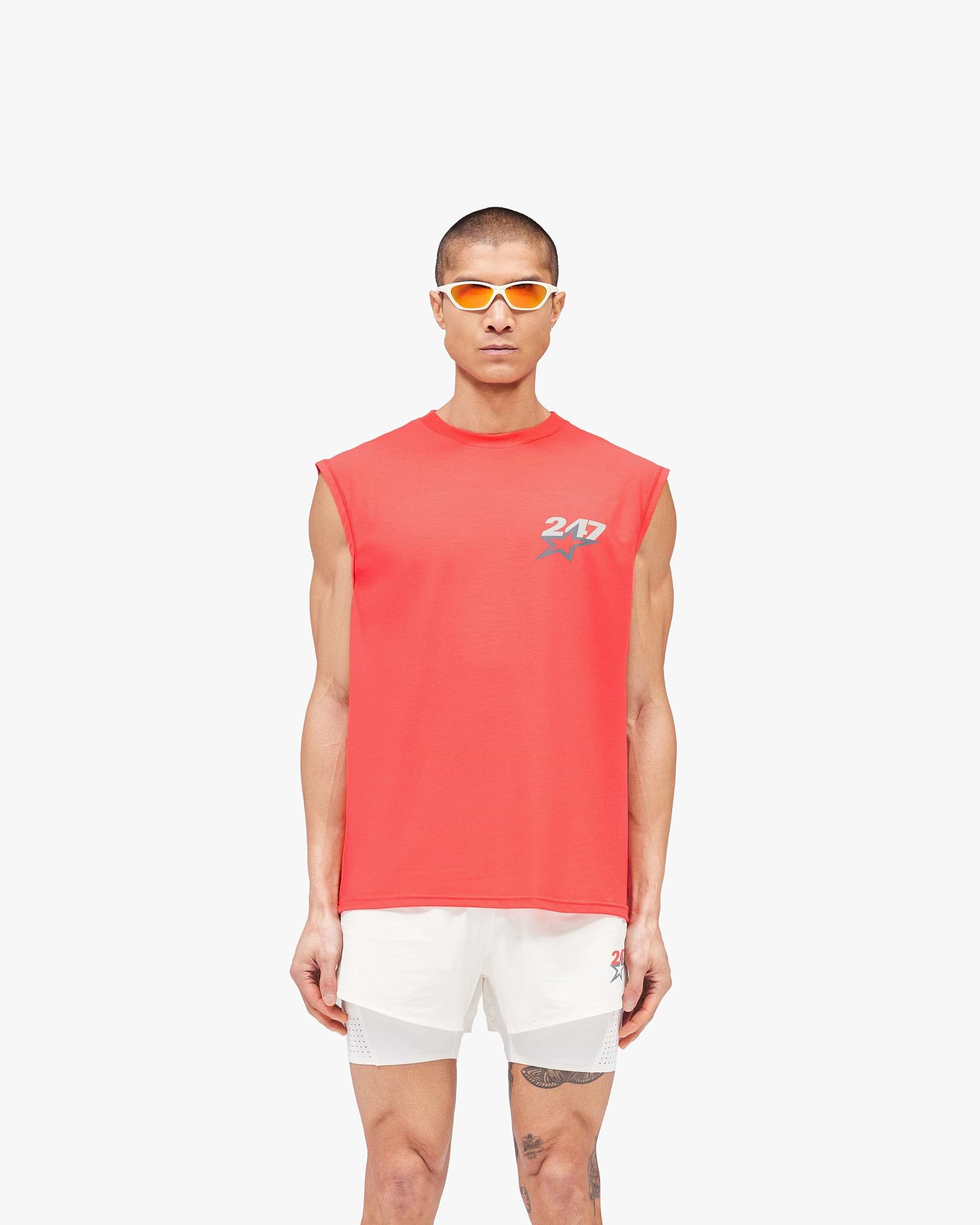 Team 247 Star Tank - Racing Red