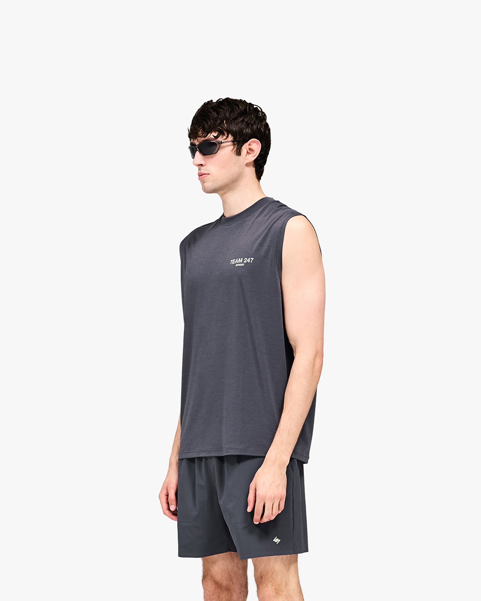 247 Team Oversized Tank - Graphene