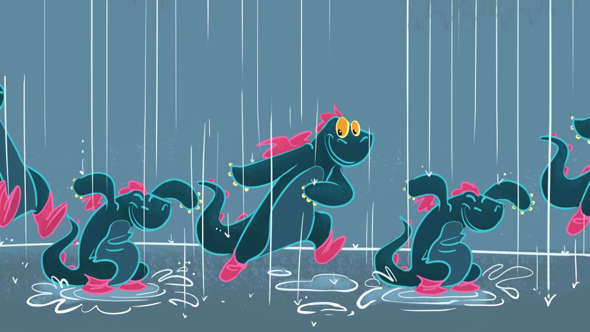 Heat Holders late spring activities - play in the rain