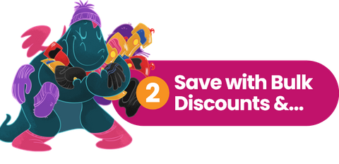 toestee taking advantage of bulk discount savings