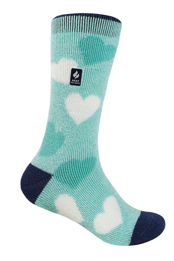 Kids' Harper LITE™ Hearts Crew Socks