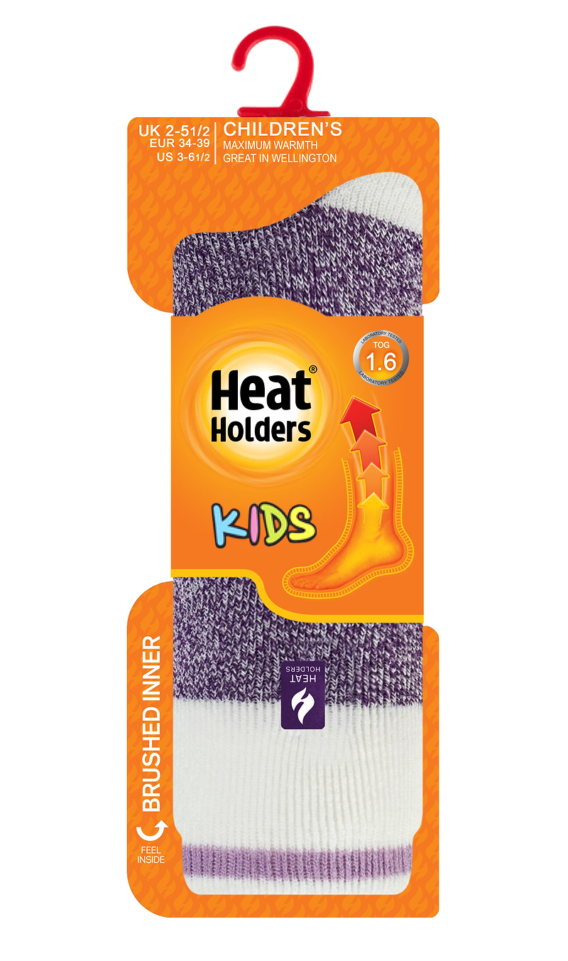 Kids' Remi LITE™ Cream Block Twist Crew Socks