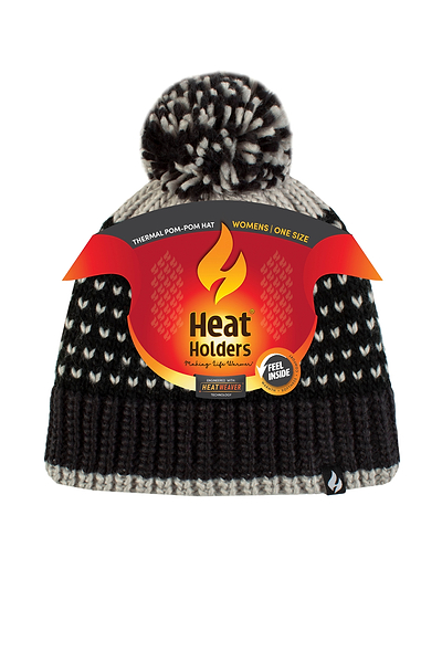 Women's Arles Patterned Hat w/ Pom Pom