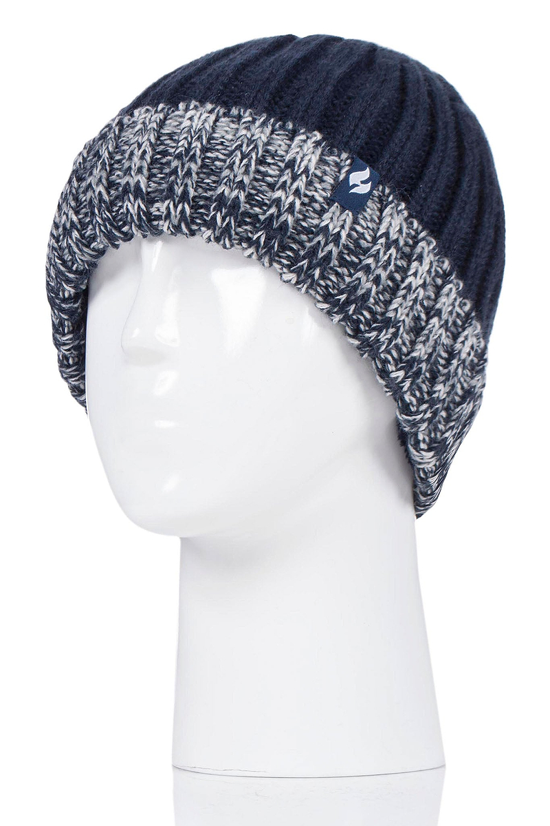 Heat Holders Kids' Storm Rider Thermal Hat Navy