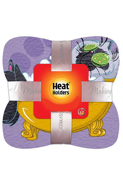 Heat Holders Lazy Kitty Blanket Raspberry