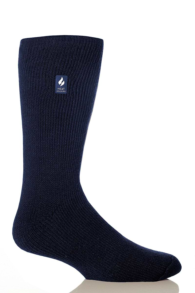 Heat Holders Men's Dunlin Lite Crew Thermal Sock Navy