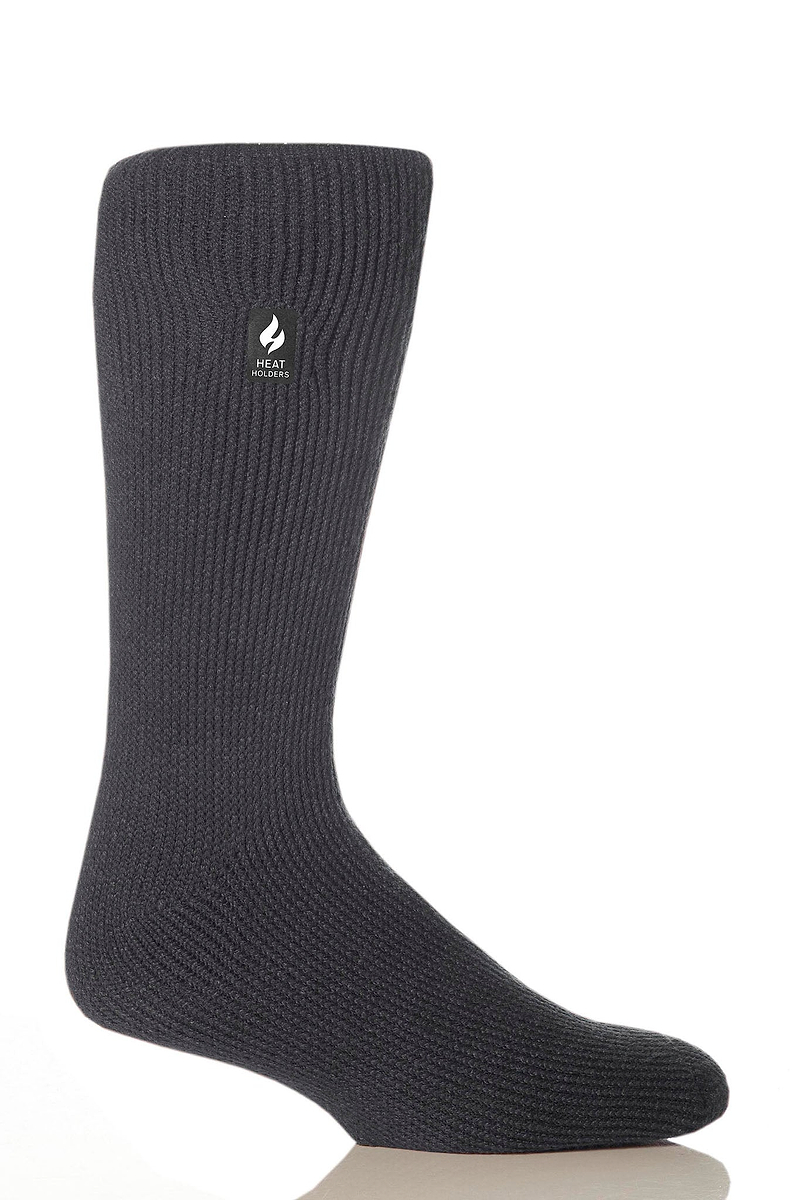 Heat Holders Men's Big/Tall Joshua Original Thermal Crew Sock Charcoal