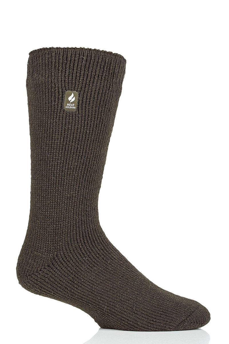 Heat Holders Men's Big/Tall Joshua Original Thermal Crew Sock Dark Forest Green