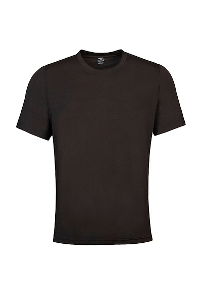Heat Holders Men's ULTRA LITE Short Sleeve T-Shirt Black #color_black