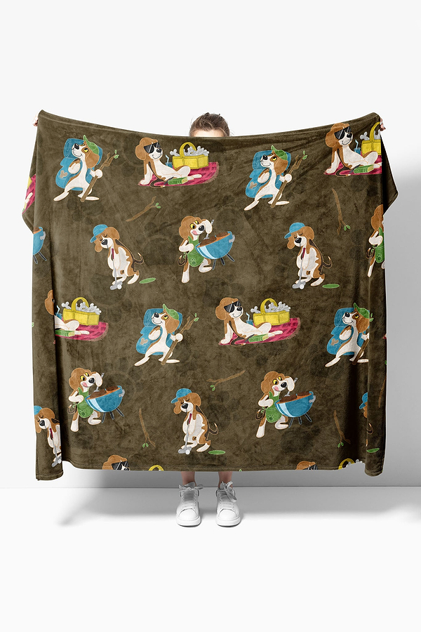 Heat Holders Nature Pup Blanket Brown - Model #color_brown