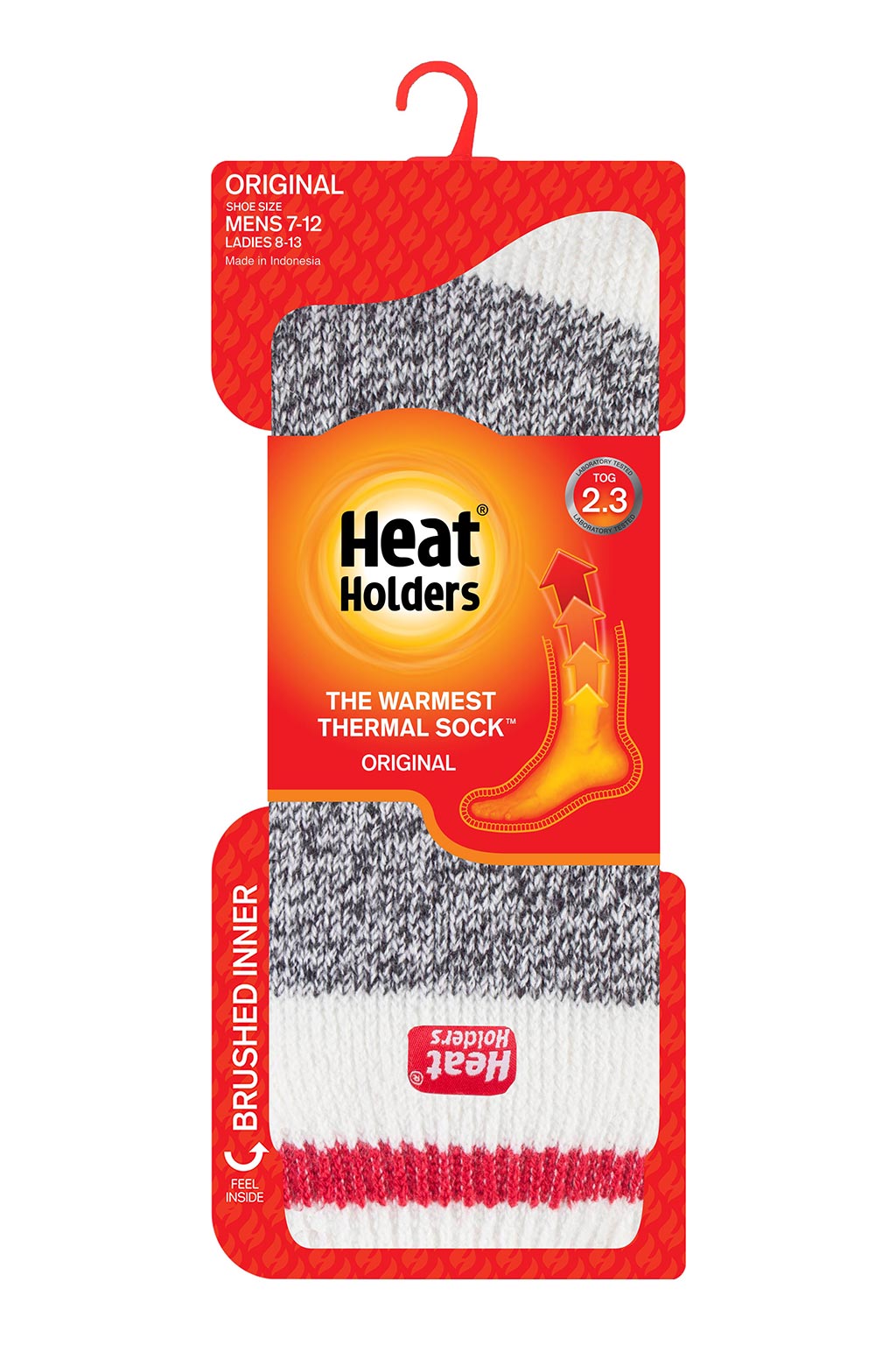 Heat Holders Jeffrey Mens Original Cream Block Twist Crew Black #color_black