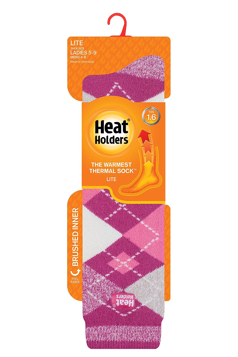 Women's Long Argyle LITE™ Socks Packaging