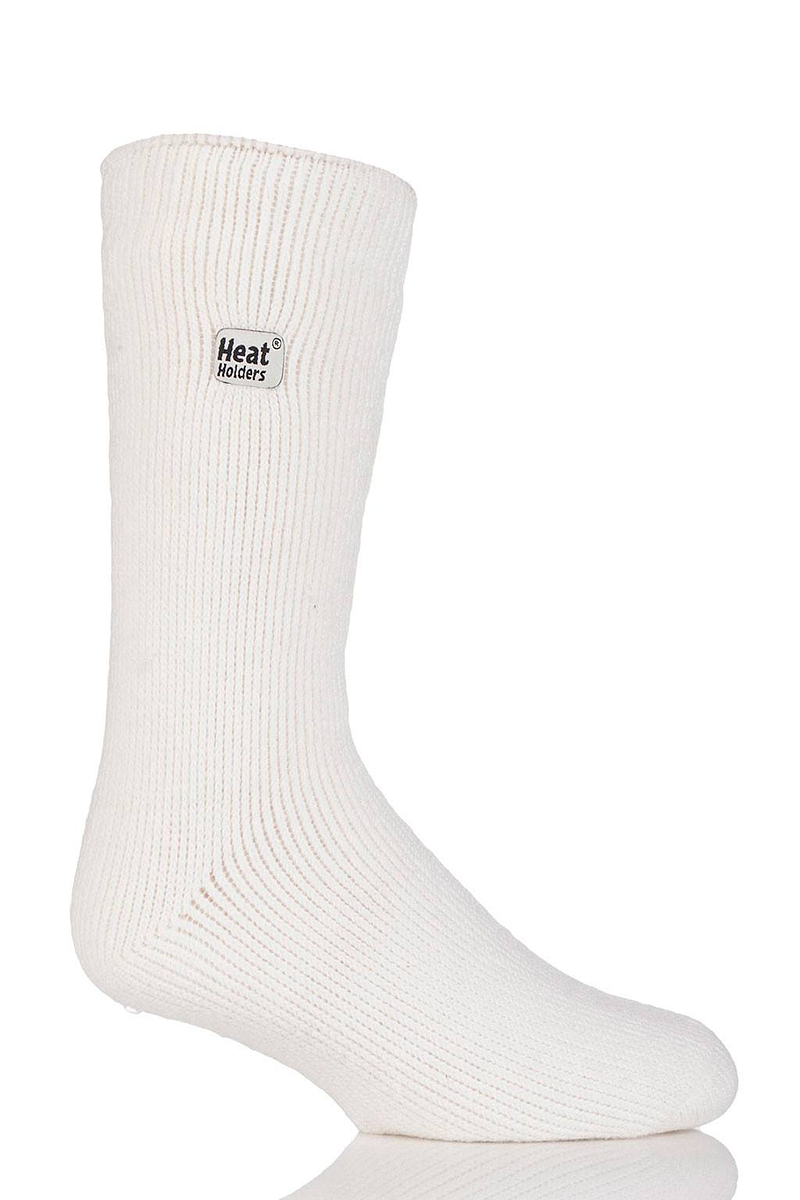 Heat Holders Men's Big/Tall Joshua Original Thermal Crew Sock White