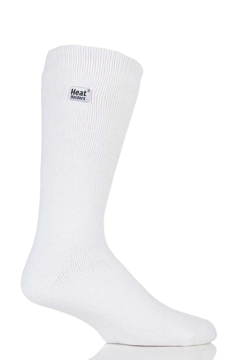 Heat Holders Men's Dunlin Lite Crew Thermal Sock White