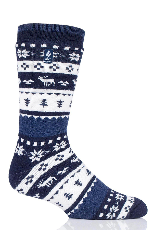 Festive Fairisle #color_navy/cream