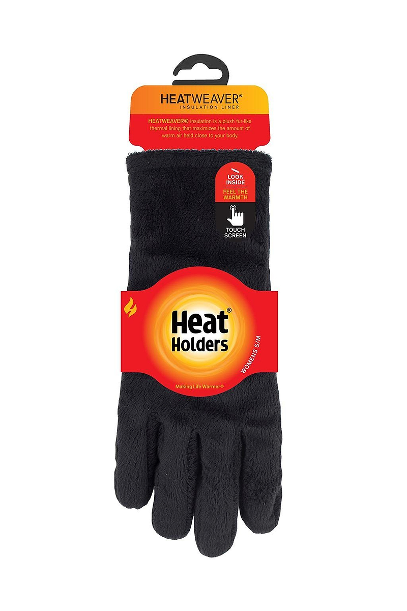 Women's Fuzzy Touch Screen Gloves Packaging