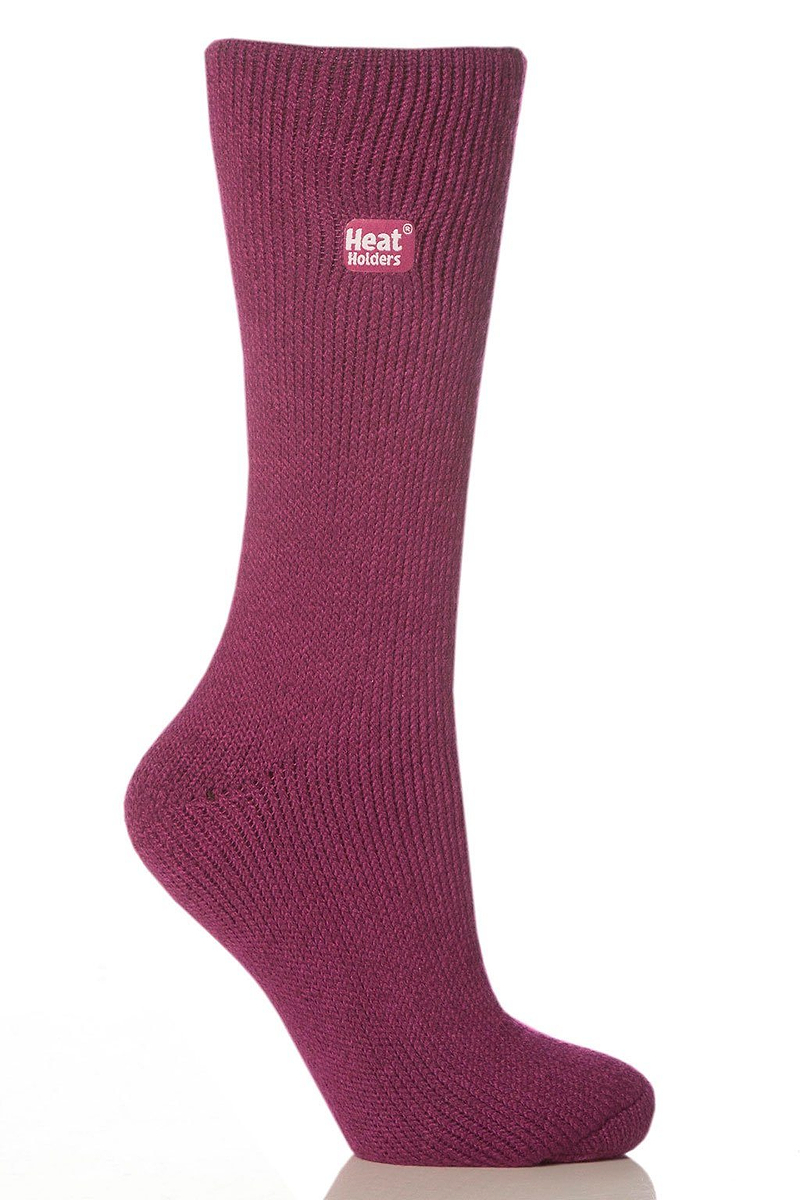 Heat Holders Camellia Women's Original Thermal Crew Sock Deep Fuchsia