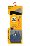 Heat Holders Men's Balsam Ultra Lite Trees Patterned Thermal Crew Socks Black - Packaging