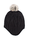 Girls Frigid Cosy Ear Hat w/ Pom Pom