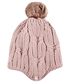 Women's Nikki Cosy Ears Hat w/ Pom Pom