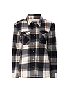 Women's Jacqueline Long Sleeve Plaid Shirt Jacket